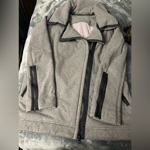 lululemon athletica Gray Jacket with Black Accents